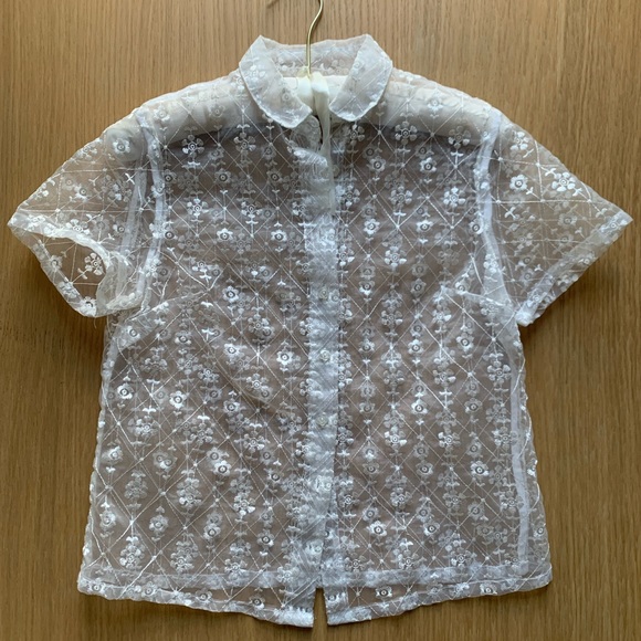 Urban Outfitters Sheer Top